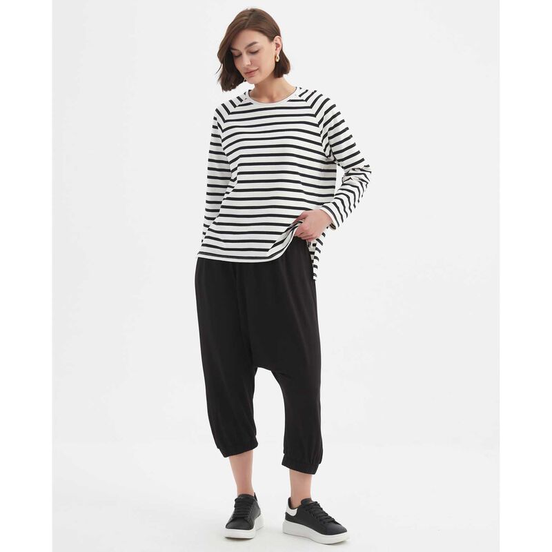TIRELLI Stripe Long Sleeve Weekend T-Shirt image number 3